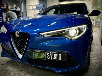 Устранение запотевания фар Alfa Romeo Stelvio