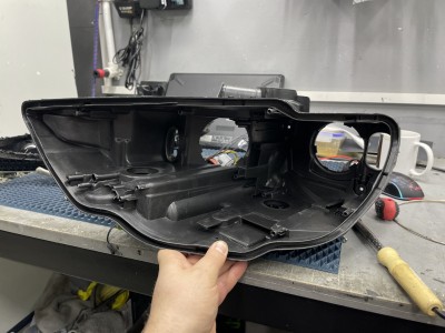Замена корпуса фары Audi A3 8V