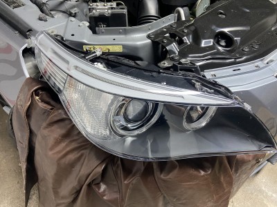 Ремонт фар BMW 5 E60