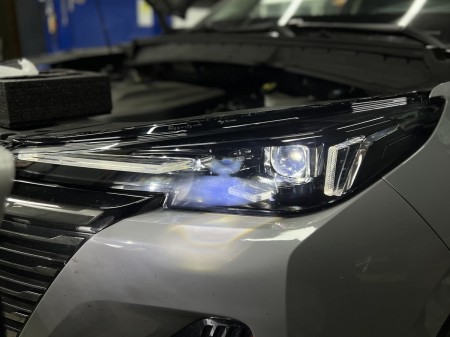 Замена линз Changan UNI-S (CS55 Plus) на Bi Led модули