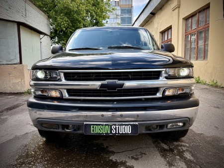Установка Bi Led линз в фары Chevrolet Tahoe GMT800