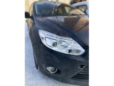 Замена линз в фарах Ford Focus 3. Установка светодиодных Bi Led модулей.