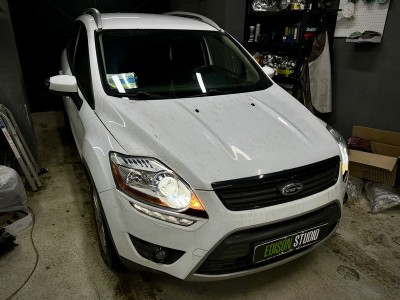 Замена линз в фарах Ford Kuga