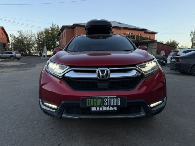 Установка 10-ти Led линз в фары Honda CR-V 5
