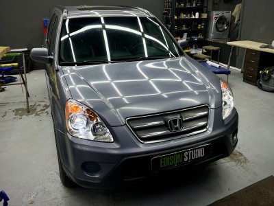 Установка Bi Led линз в фары Honda CR-V 2-го поколения