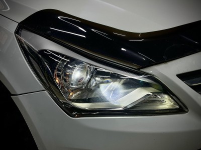Замена линз Hyundai Solaris. Установка Bi Led модулей.