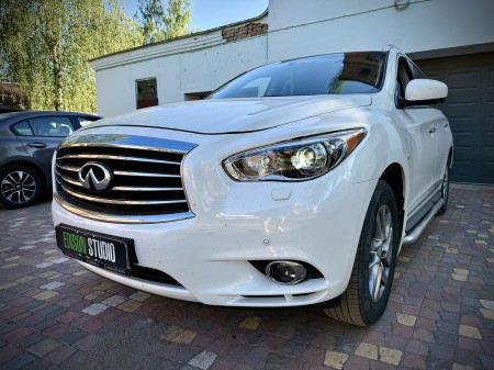Замена линз в фарах Infiniti QX60 (JX) на Bi Led модули. Улучшение света.