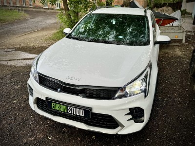 Установка Bi Led линз MTF Matrix System Pro в фары Kia Rio 4 X-Line