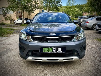 Установка Bi Led линз в фары Kia Rio 4 X-Line