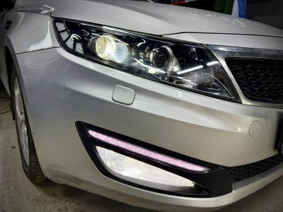 Замена ламп Kia Optima 3