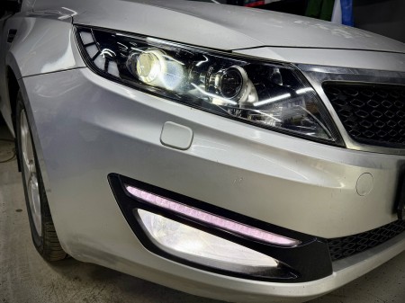 Замена ламп Kia Optima 3