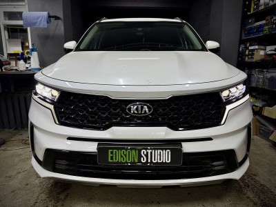 Замена стекол фар Kia Sorento 4 MQ4
