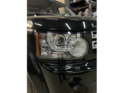 Замена стекол фар Land Rover Discovery 4
