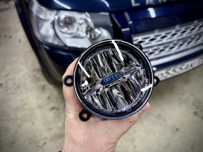 Замена противотуманных фар на Land Rover Freelander 2. Установка ПТФ.