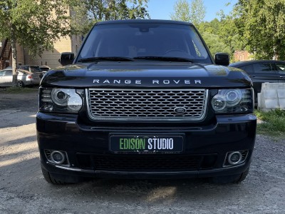 Замена линз в фарах Range Rover L322. Установка светодиодных Bi Led модулей.
