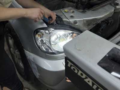 Регулировка света Mercedes Benz ML W163