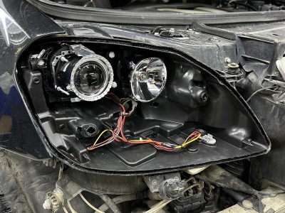Замена линз Mercedes ML 164