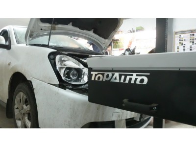 Установка Bi Led линз в фары Nissan Almera G15