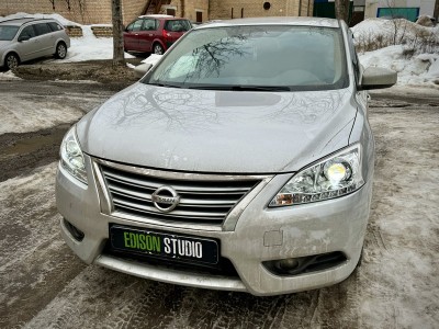 Установка Bi Led линз MTF Technik Division в фары Nissan Sentra B17