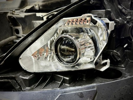Установка Bi Led линз в фары Nissan Teana J32