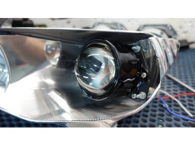 Установка Bi Led линз в фары Opel Astra J
