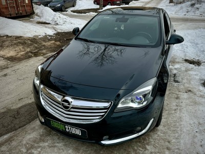 Замена линз в фарах Opel Insignia рестайлинг AFL на Bi Led Dixel D1000