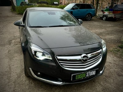 Замена линз в фарах Opel Insignia рестайлинг на Bi Led MTF Wide Beam