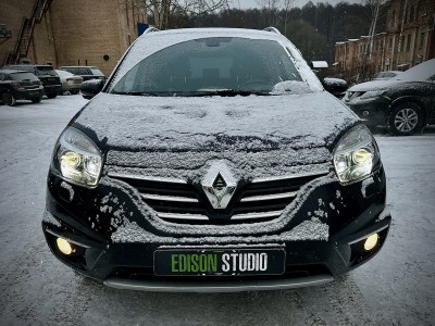 Замена линз в фарах Renault Koleos. Установка светодиодных Bi Led модулей.