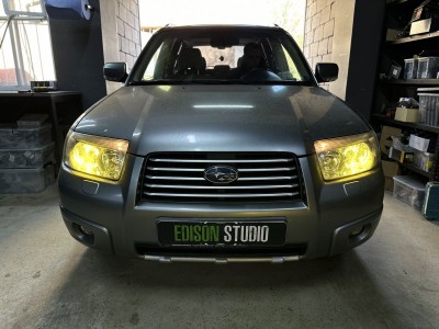 Замена ламп Subaru Forester SG