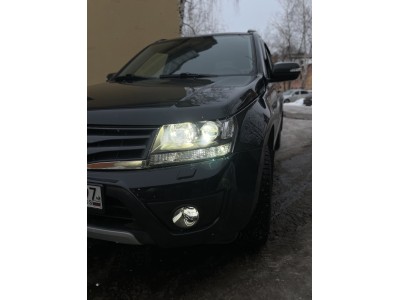 Замена противотуманных фар на Suzuki Grand Vitara 2. Установка Led ПТФ.