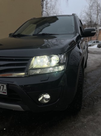 Замена противотуманных фар на Suzuki Grand Vitara 2. Установка Led ПТФ.