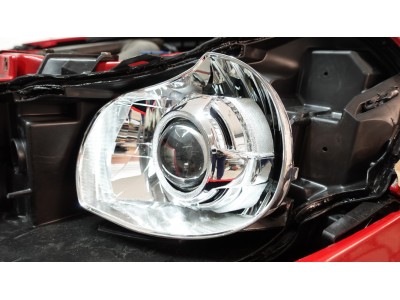 Установка Bi Led линз в фары Suzuki SX4