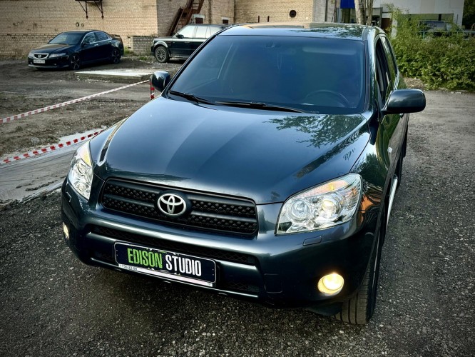 Замена линз в фарах Toyota RAV4 XA30 рестайлинг. Установка светодиодных Bi Led модулей.