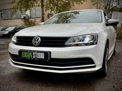 Установка Bi Led линз в фары Volkswagen Jetta 6