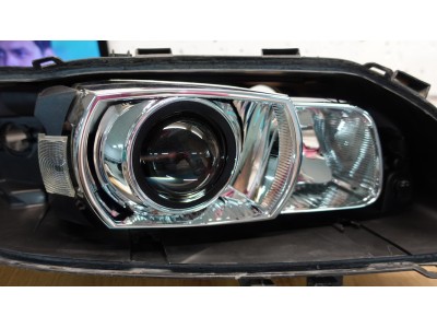 Установка Bi Led линз в фары Volvo S60