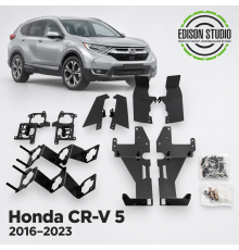 Переходные рамки для установки линз в фары honda cr-v 5 2016-2023 рефлектор led
