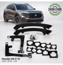 Рамки для установки линз в фары Honda CR-V 6 2022-2026 рефлектор LED